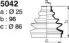 DEPA 5042 Bellow Set, drive shaft